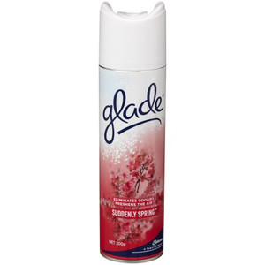 GLADE SUDDENLY SPRING AIR FRESHENER AEROSOL 200GM