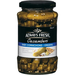 ALWAYS FRESH BABY CUCUMBERS 350GM