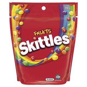 SKITTLES FRUIT SHARE BAG 200GM