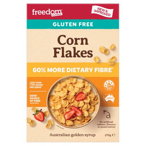 FREEDOM FOODS CEREAL CORN FLAKES 270GM
