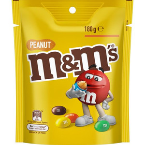M&M'S PEANUTS 180GM