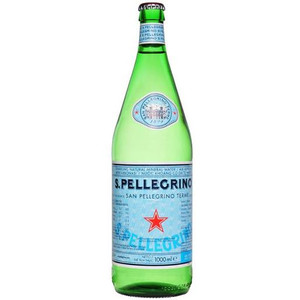SAN PELLEGRINO SPARKLING MINERAL WATER 1L