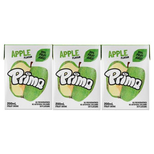 PRIMA APPLE FRUIT DRINK 6X200ML
