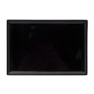 TRENTON BLACK RECTANGLE PLATTER (EACH)