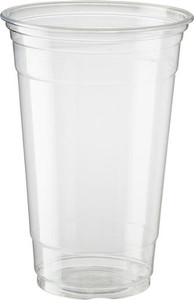 CAST AWAY HI KLEER PLASTIC CUPS 610ML (CA-PET610) 25S