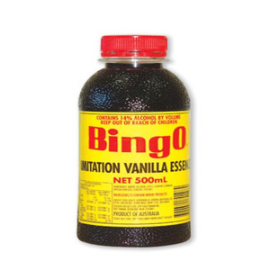 BINGO ESSENCE IMITATION VANILLA 500ML