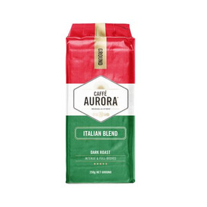 AURORA ITALIAN BLEND GROUND COFFEE 250GM