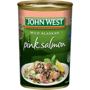 JOHN WEST PINK SALMON 415GM