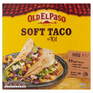OLD EL PASO SOFT TACO KIT 405GM