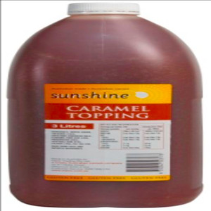 SUNSHINE CARAMEL TOPPING 3L