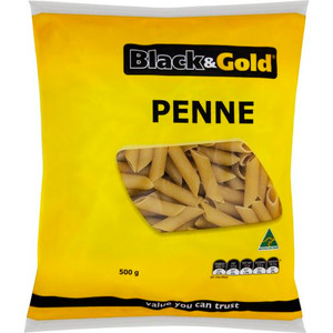 BLACK & GOLD PENNE PASTA 500GM (Carton of 12)
