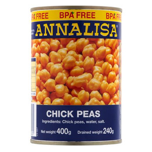 ANNALISA CHICK PEAS 400GM (Carton of 12)