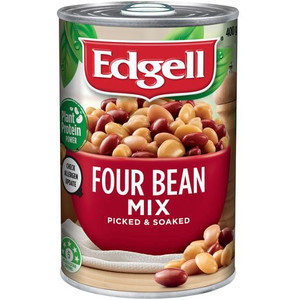 EDGELL FOUR BEAN MIX 400GM (Carton of 10)