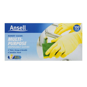 ANSELL DISPOSABLE HANDY CLEAN GLOVE 1 PACK 100S