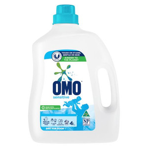 OMO FRONT & TOP SENSITIVE LAUNDRY LIQUID 4L