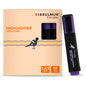 BIBBULMUN HIGHLIGHTER Chisel Violet