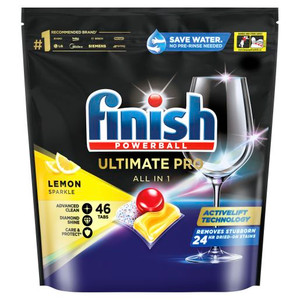 FINISH LEMON ULTIMATE PRO AUTO DISHWASH TABLETS 46S (Carton of 6)