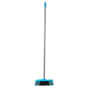 CLEANLINK INDOOR BROOM WITH METAL HANDLE