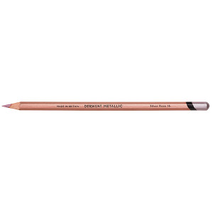 DERWENT METALLIC PENCIL SILVER ROSE