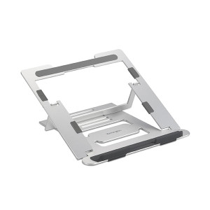 KENSINGTON EASY RISER ALUMINIUM LAPTOP RISER SILVER