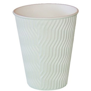 Paper Coffee Cup Cool Double Wall White 8oz Ctn500