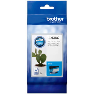 Brother LC-436C Ink Cartridge Cyan