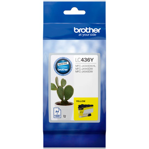 Brother LC-436Y Ink Cartridge Yellow