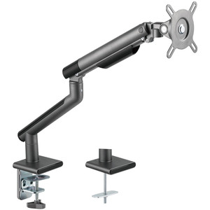 Ergovida Premium Slim Spring Assistant Aluminium Single Monitor Arm Grey