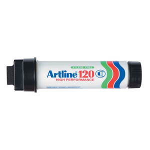 ARTLINE 120 PERMANENT MARKERS Broad Black