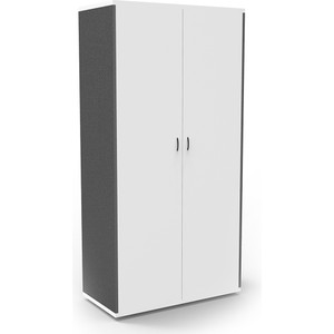 Rapidline Rapid Worker Lockable Cupboard 900W x 450D x 1800mmH White And Ironstone