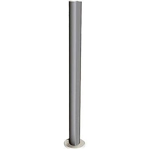 Rapidline Power Pole Desk To Ceiling 2.1M High x 80mm Diameter Silver