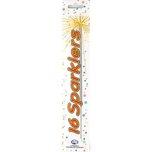 Alpen Sparklers 25cm Pack Of 16