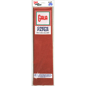 Alpen Gala Crepe Paper 240 x 50cm Ruby Pack Of 12