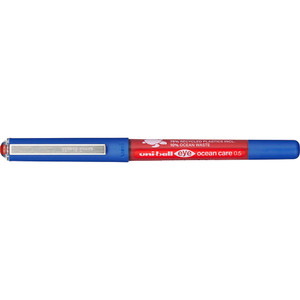Uni-Ball UB-150 Eye Ocean Care Rollerball Pen Micro 0.5mm Red