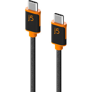 J5Create USB-C to USB-C Sync and Charge 1.8m Cable