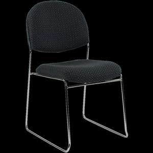 Sylex Hastings Visitor Chair Fabric Charcoal