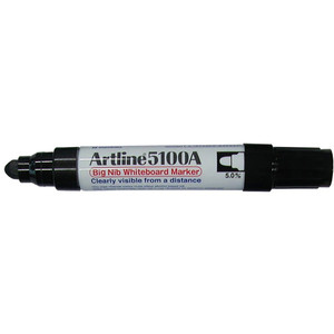 ARTLINE 5100A 5MM W/BOARD MARKER BLACK 151001