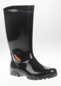 Maxisafe 'Shova' Non-Safety Gumboot - Black - Size 4 Pair