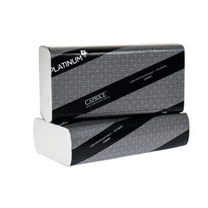 Platinum 2 ply Interleaved Towel 24cm x 23cm 150 Sheets, Carton of 16