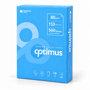 Optimus A4 Copy Paper 80gsm 500 Sheet Ream 153 CIE | FSC Certified Printer Paper | Carton Of 5 Reams