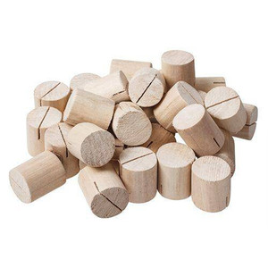 Wooden Model Stand Pack of 30