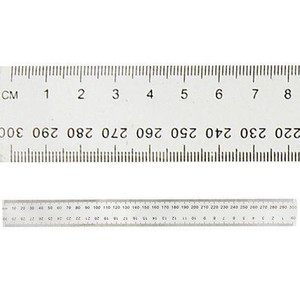 Plastic Ruler 12 Pack - 30cm