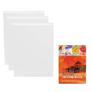 Soft Cut Carving Block - 14.5 x 21cm / 10