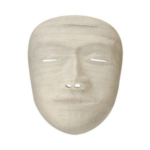 Papier-mache Indonesian Face Mask