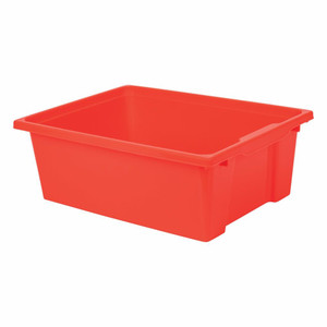 Medium Tote Tray - Red