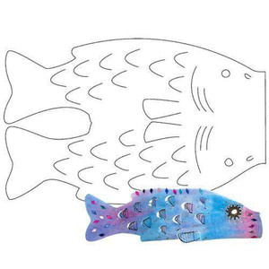 Japanese Carp Windsock Pack of 24