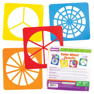 Roylco Colour Wheel Stencils