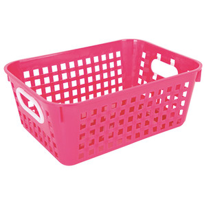 Large Classroom Storage Baskets - Magenta