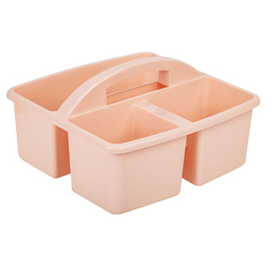 Small Plastic Caddy - Coral