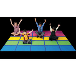 Rainbow Blocks Rug
